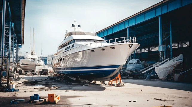Yacht engine repair